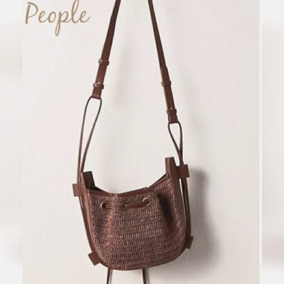 Free People Cabana Crossbody‎ Bag (Brown)
